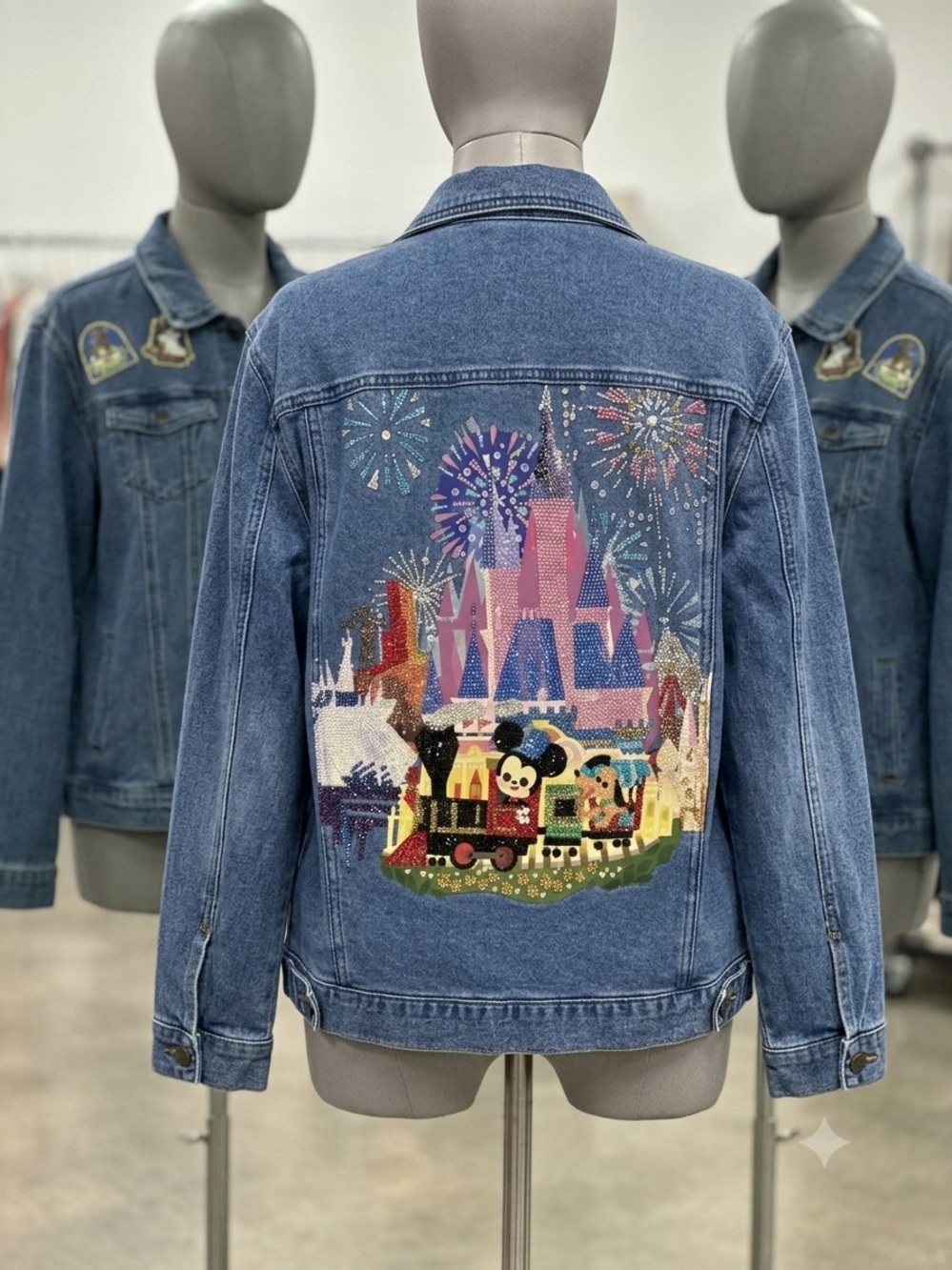 Hand beaded Jerrod M Disney jacket